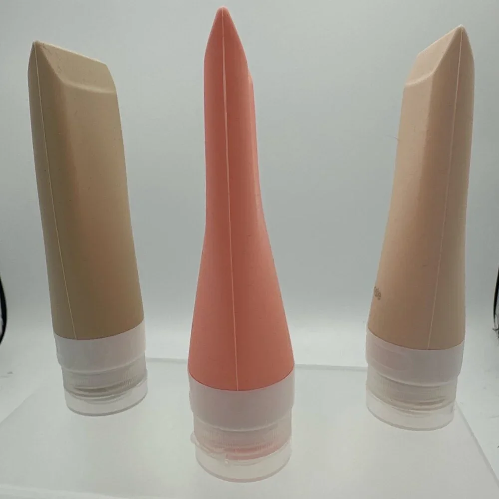 Kensie‎ Silicone Travel Bottles Set of 3 – Reusable TSA Size